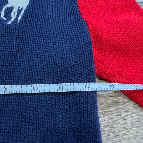 Polo Ralph Lauren Quarter Zip Big Pony Boys Sweater Preppy Warm Winter Sz 6 - Picture 10 of 12